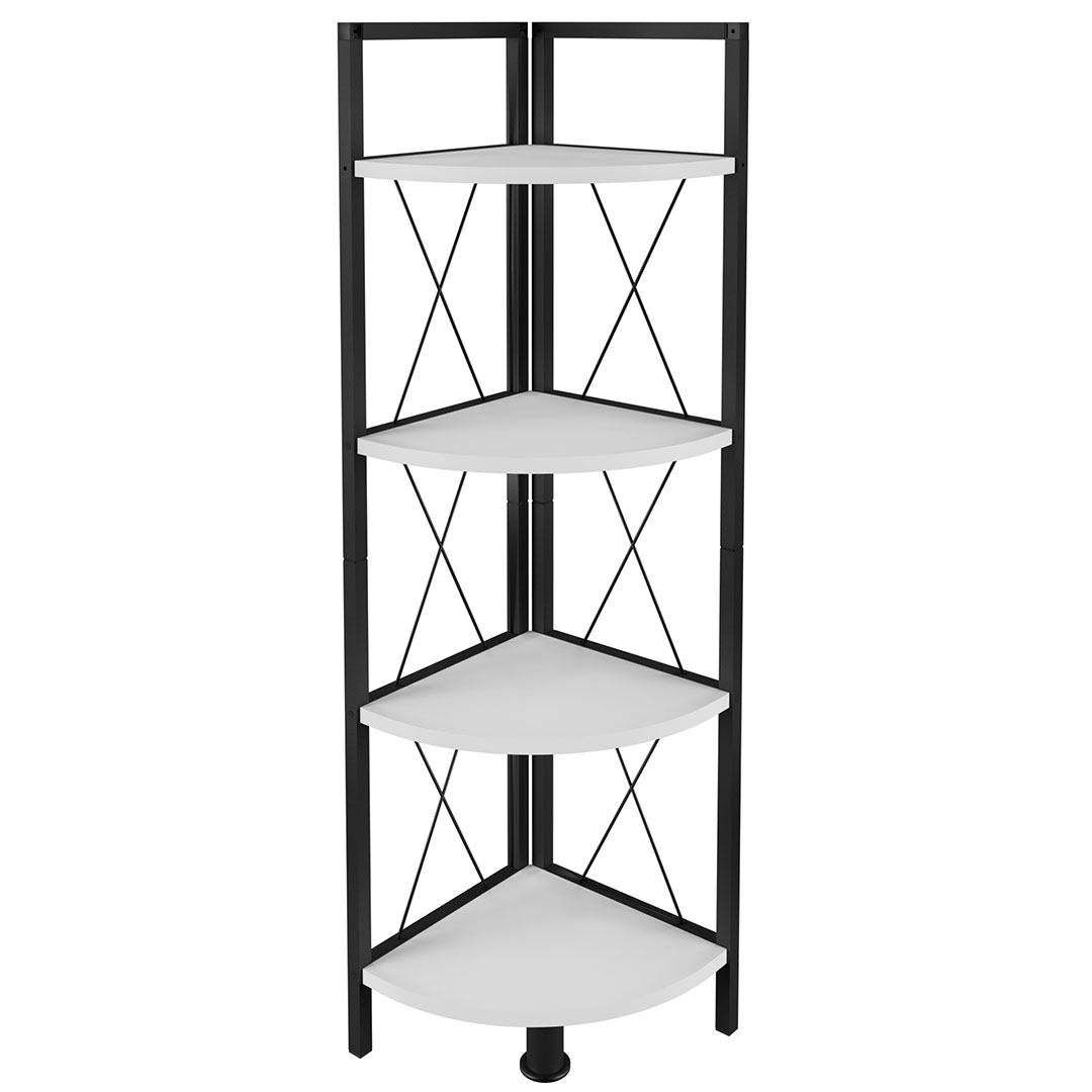 Insasi4 reol 4 hylder hvid