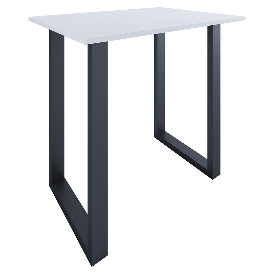 Xona barbord 110x80 hvid, sort