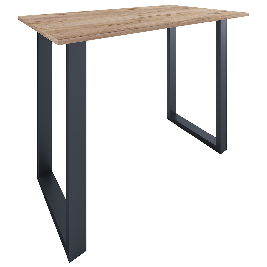 Xona barbord 140x80 eg dekor, sort