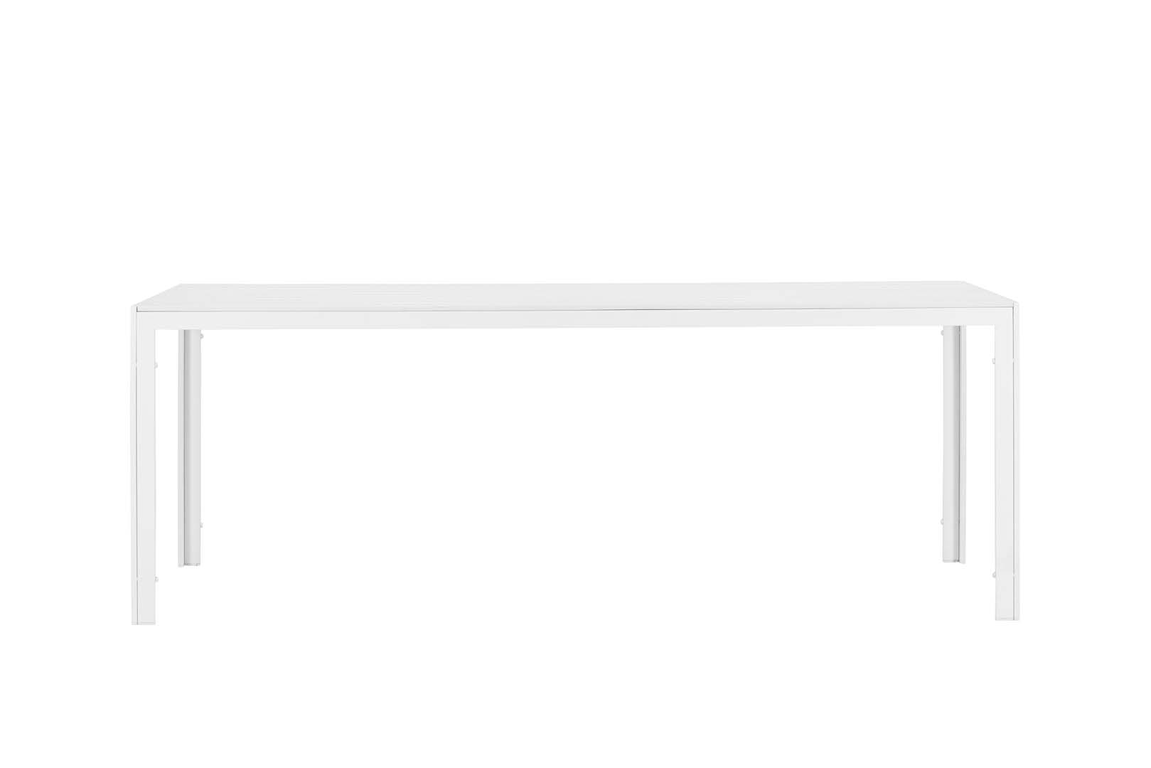 Break havebord 90x205cm hvid billede