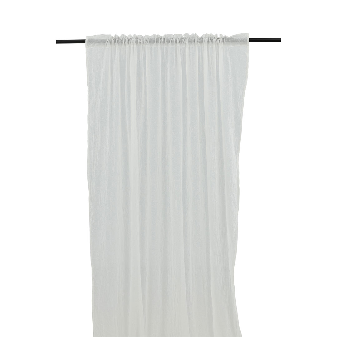 Elena gardin 290x135cm hvid