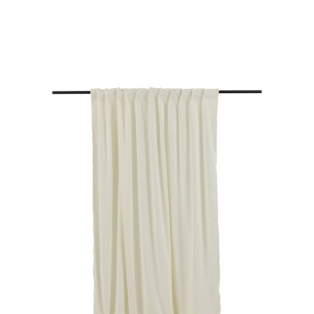 Elma gardin 290x140cm offwhite