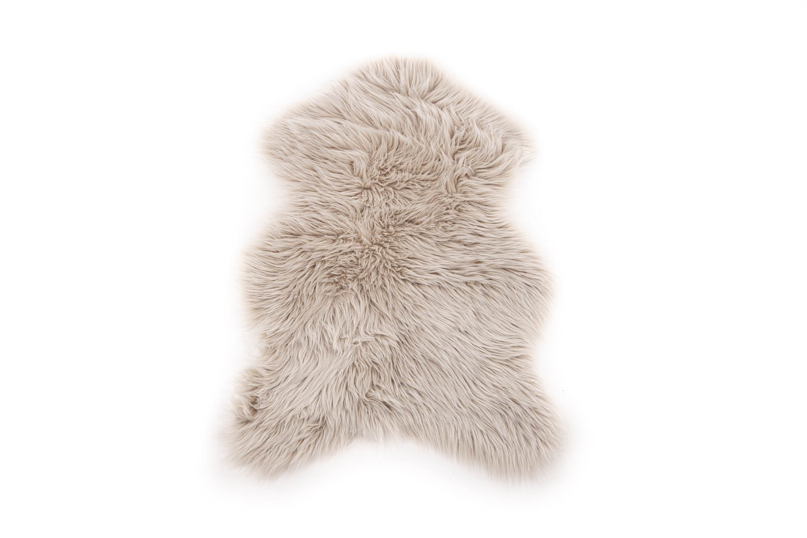 Katy lammeskind imiteret 90x60cm beige. billede