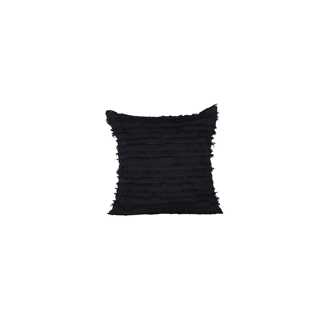 Edith pudebetræk 60x60cm sort