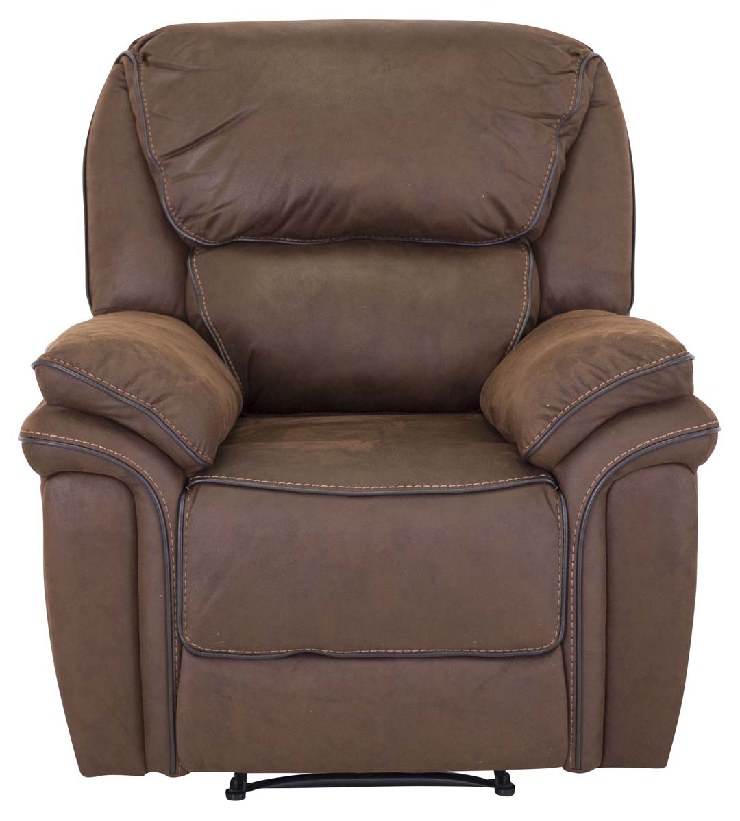 Christopher Recliner Lænestol - Cognac Ruskindsblød mikrofiber