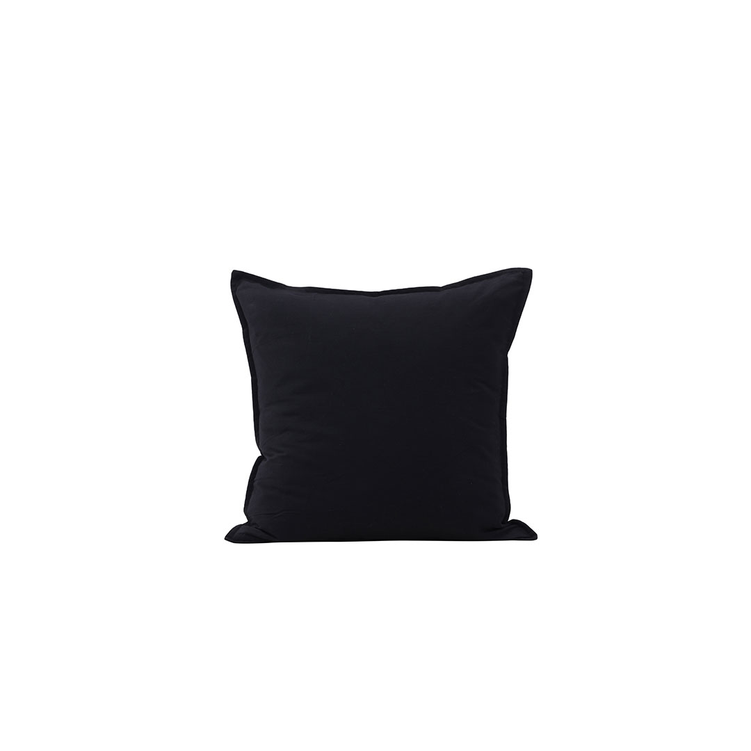 Ronja pudebetræk 45x45cm sort billede