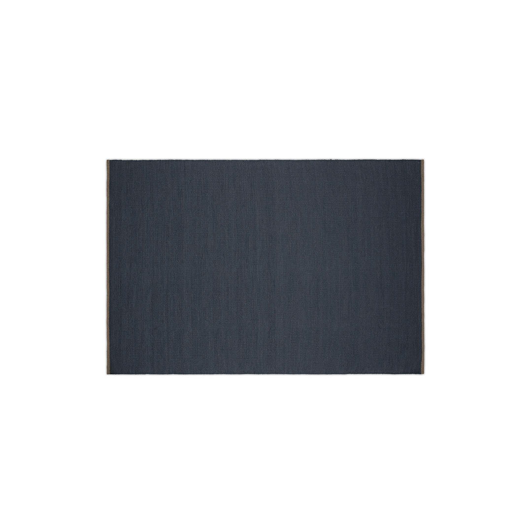 VENTURE DESIGN Jaipur gulvtæppe - blå uld og bomuld (170x240)