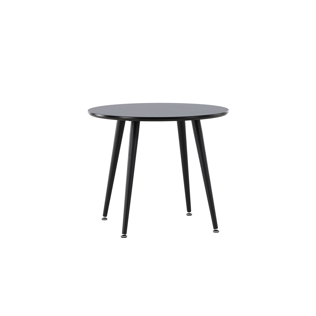 Plaza spisebord til børn Ø60cm sort