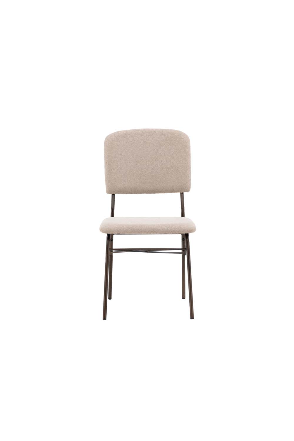 Seda Spisebordsstol  - Beige og Brun