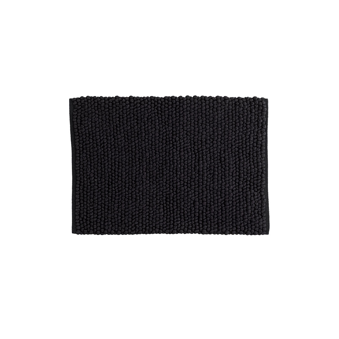 Wilmer bademåtte 80x50cm sort