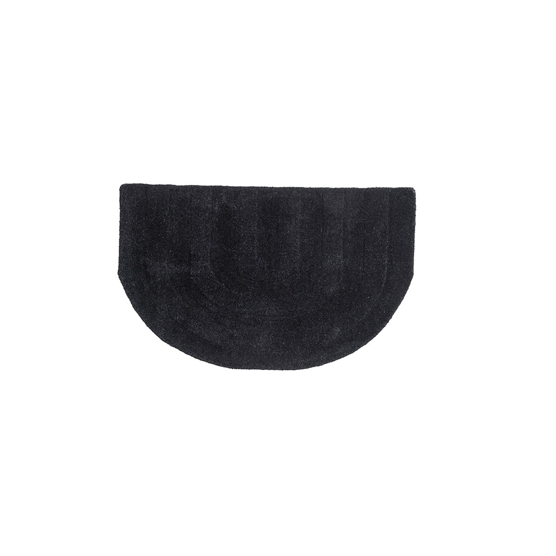 Nora dørmåtte 80x50cm sort billede