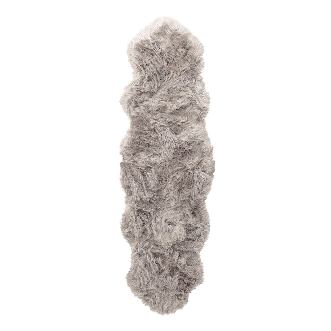 Katy skind imiteret 180x55cm grå