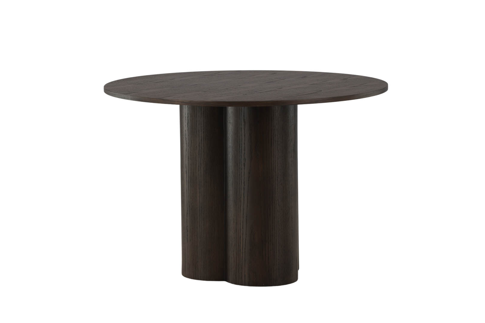 VENTURE DESIGN Olivia spisebord, rund - mokka finér (Ø110)