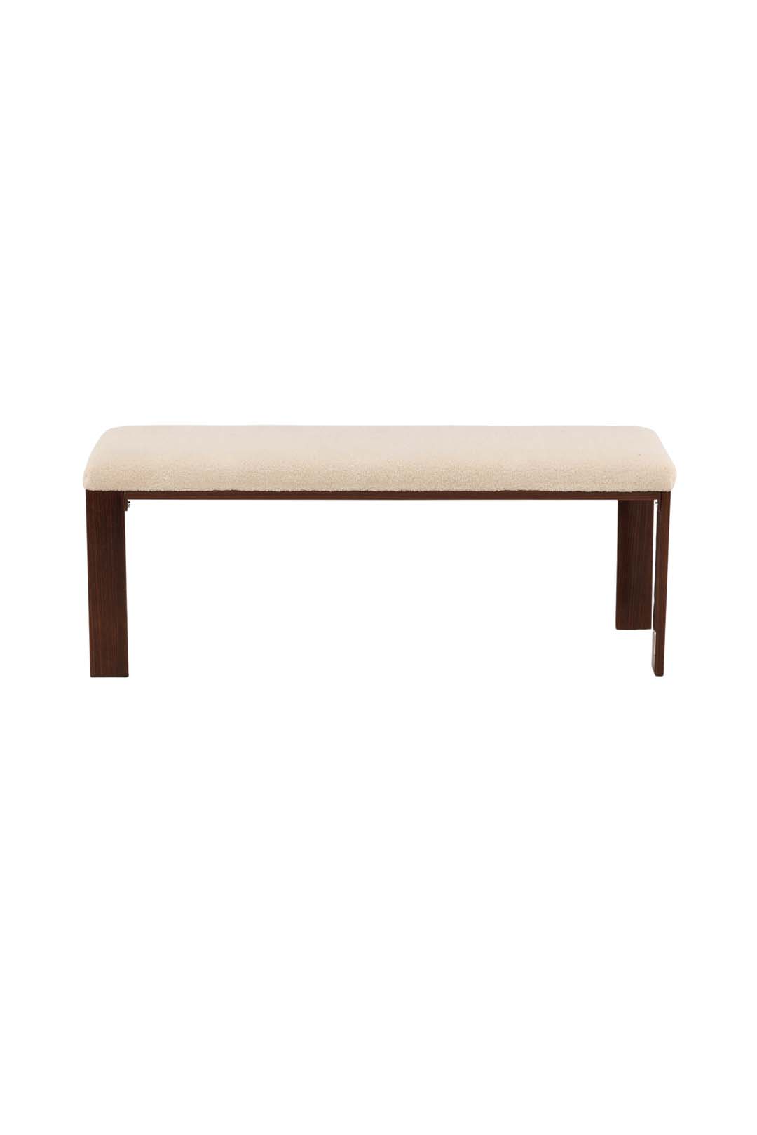 Chester Bænk  - Valnød og Hvid