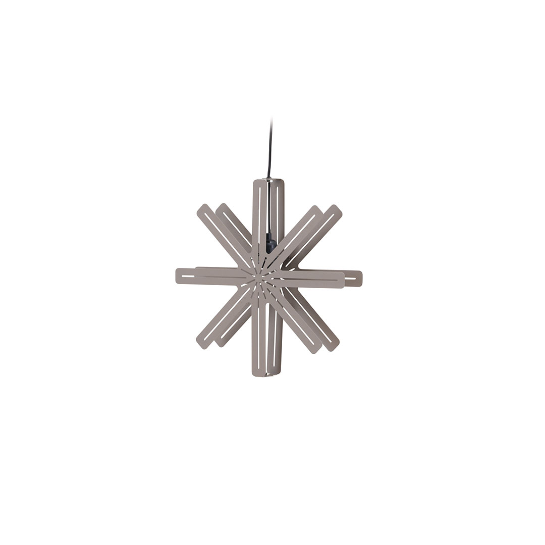 VENTURE DESIGN Säfsen loftlampe - mocca stål (40cm)