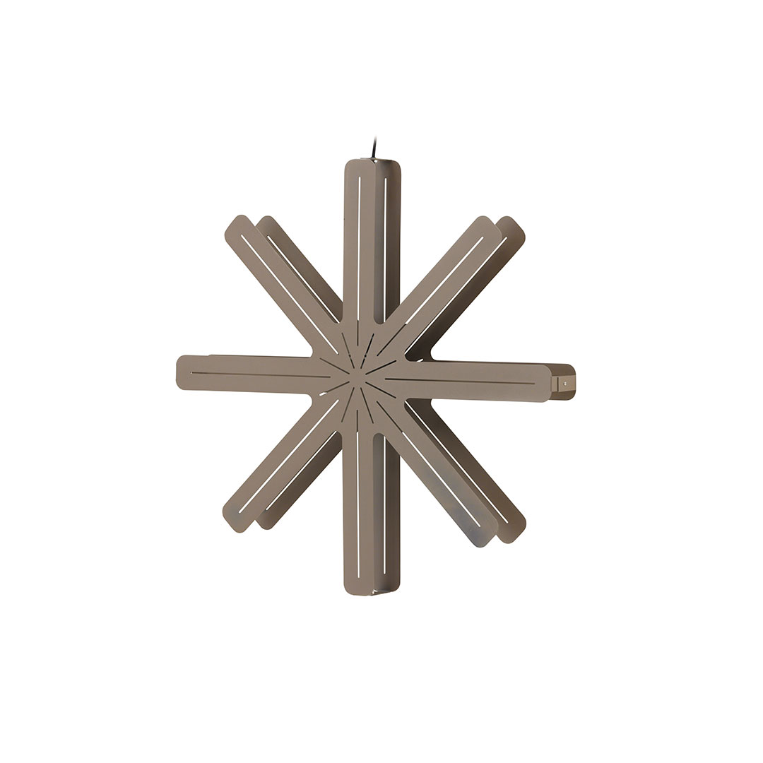 VENTURE DESIGN Säfsen loftlampe - mocca stål (80cm)