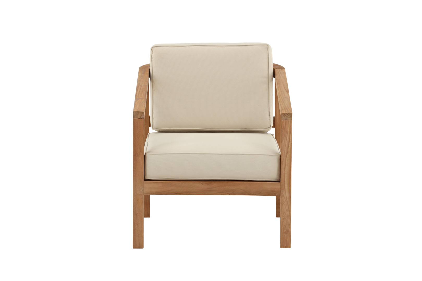 Cushio havehynde til stol cream billede