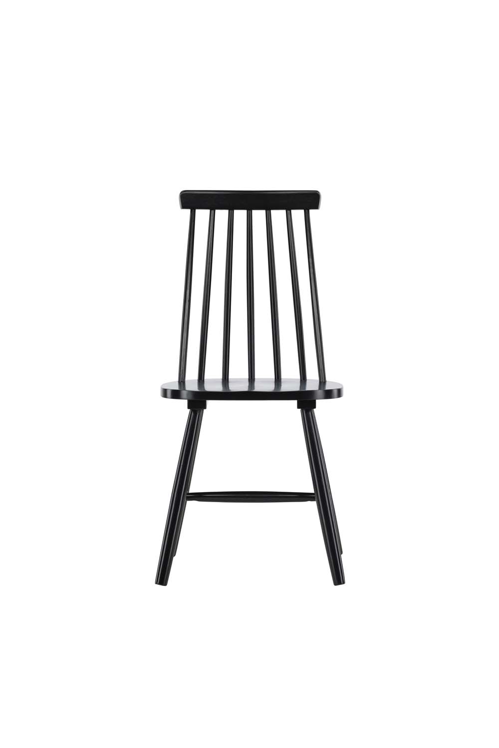 Lönneberga spisestuestol træ sort billede