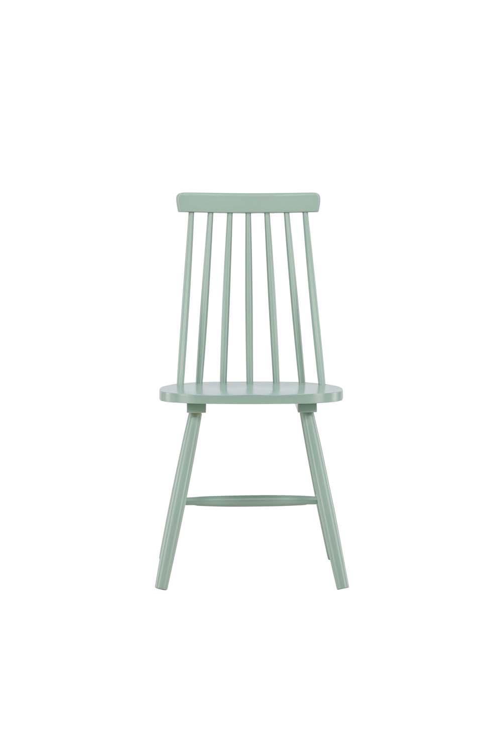 Lönneberga spisestuestol træ grøn billede