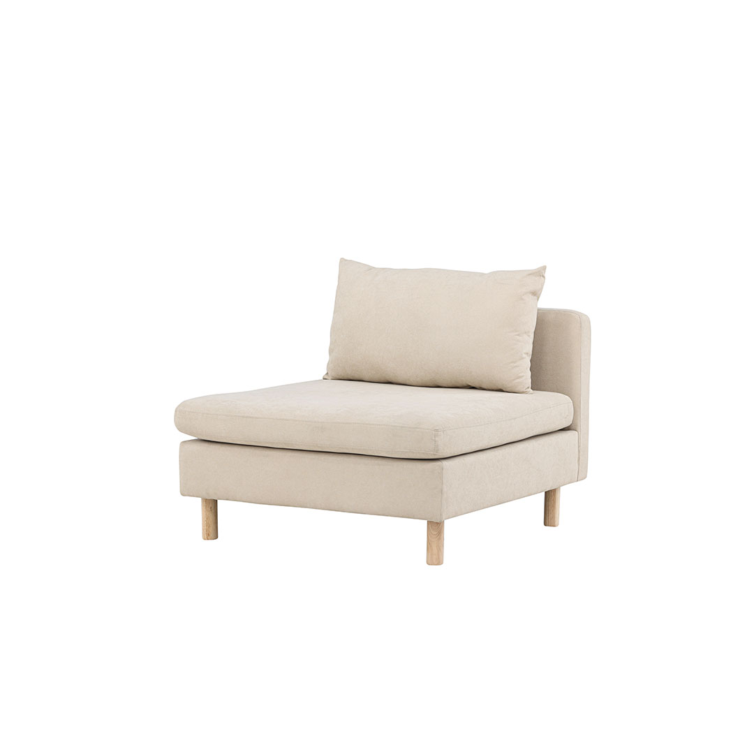 Zero sofa sofamodul midte beige billede