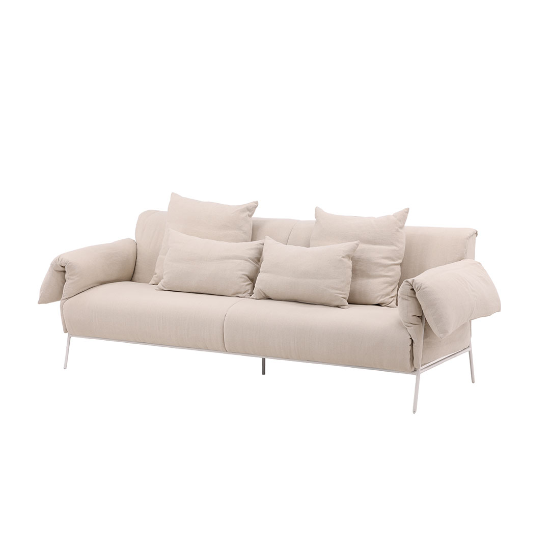 Öckerö sofa 3 personers beige billede
