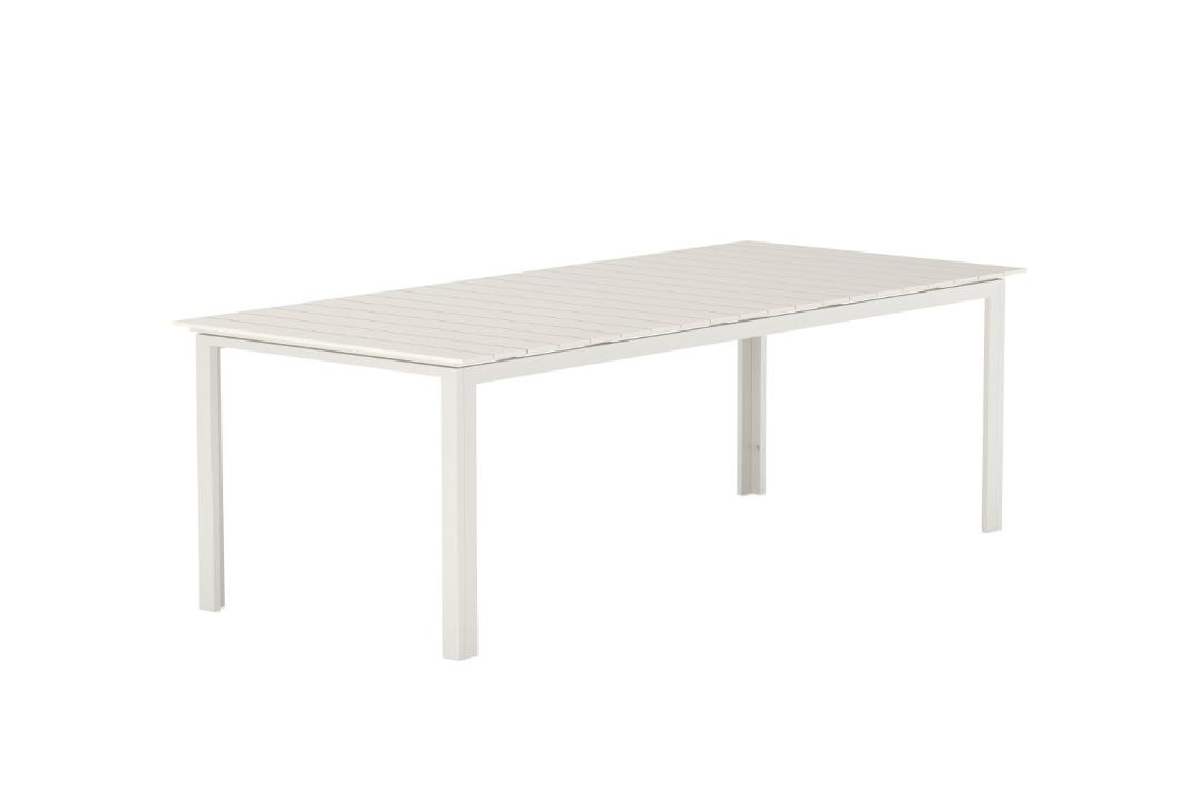 VENTURE HOME Levels havebord, rektangulær - beige polywood og beige aluminium (229x100)