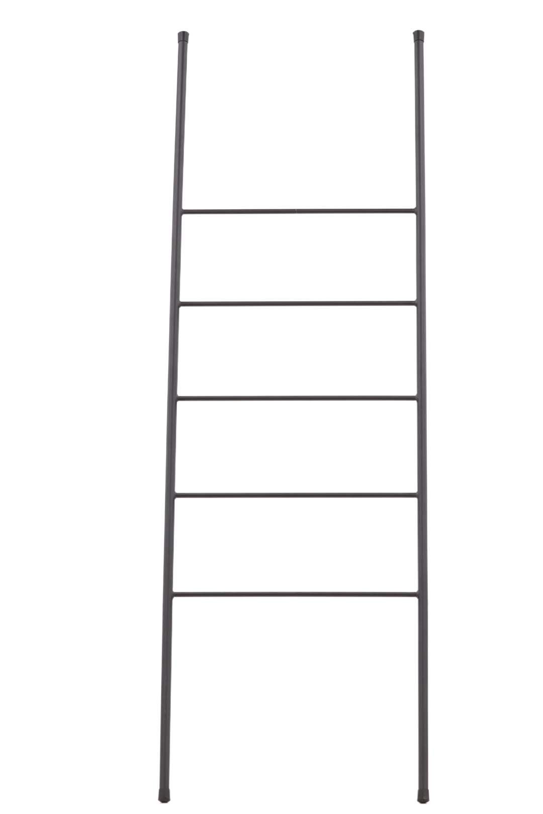 Drammen knagerække stål stige håndklæde holder sort billede