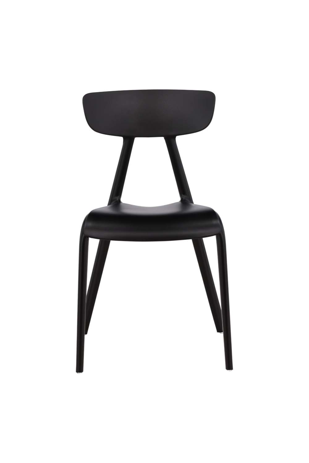 Ursholmen spisestuestol plast sort