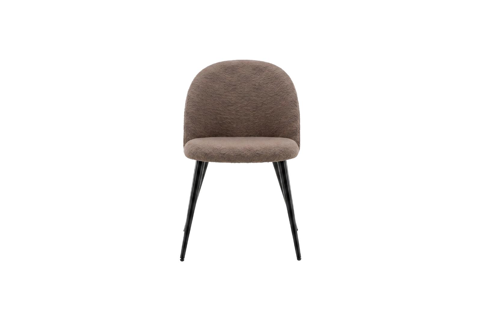 Skagen spisestuestol boucle brun