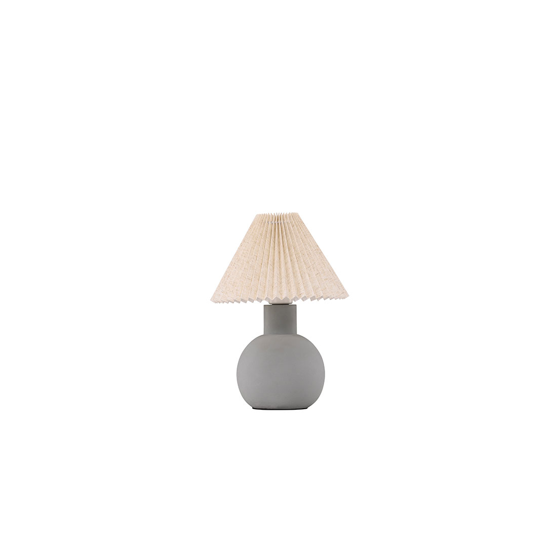 Älvsborg belysning bordlampe 25x25x37cm grå