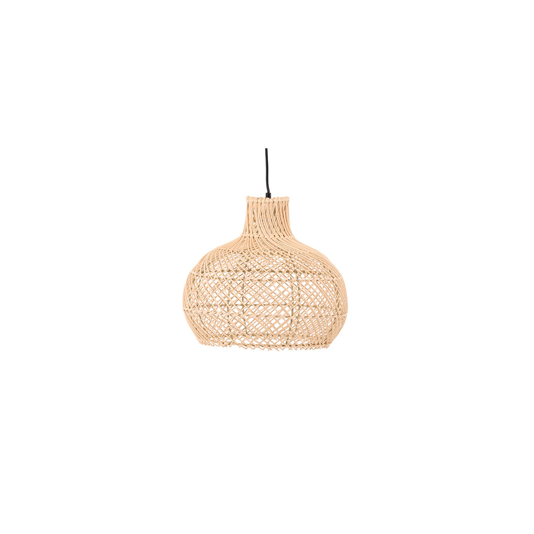 VIND COLLECTION Varekil loftlampe, Stor - natur rattan