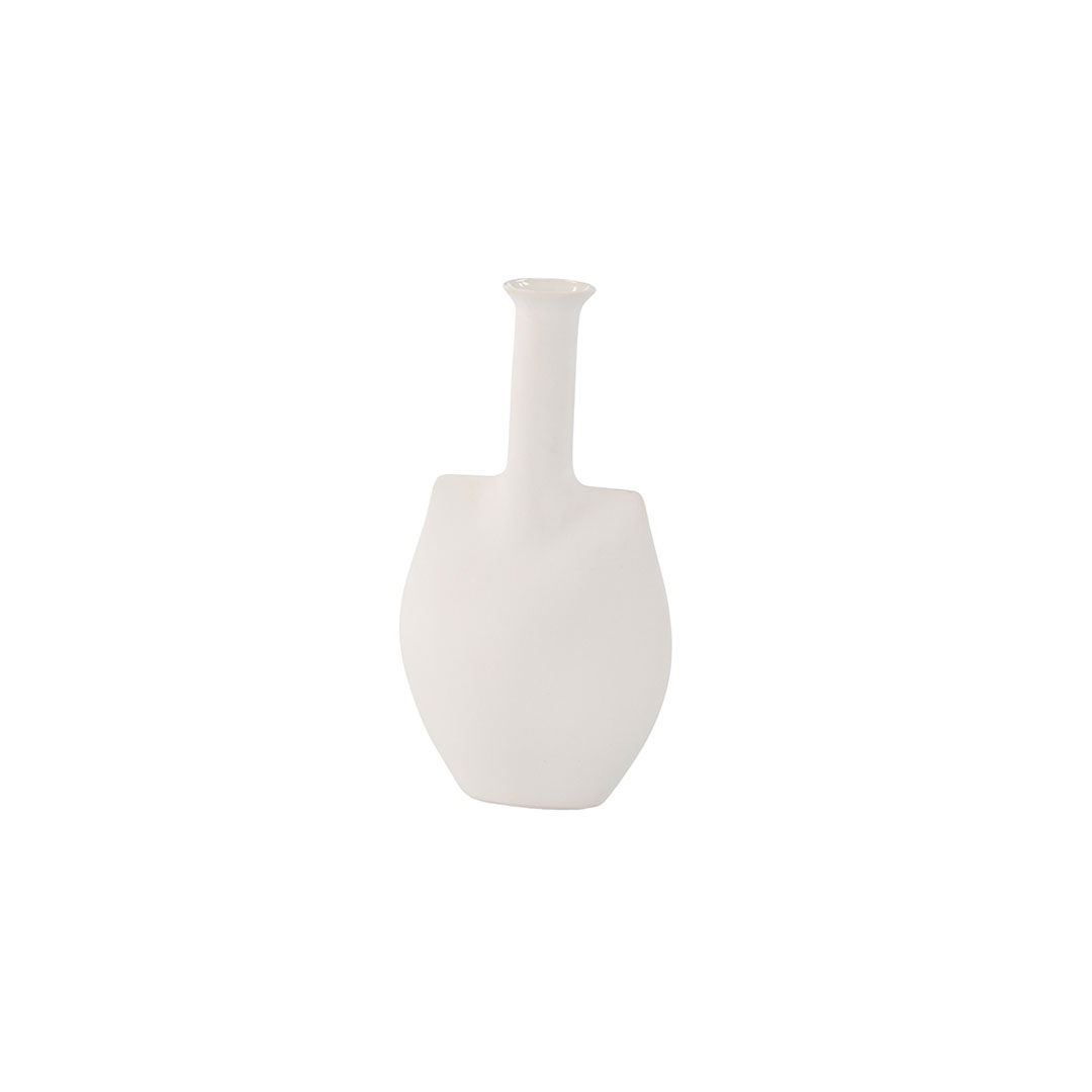 Madi Vase  - Off White