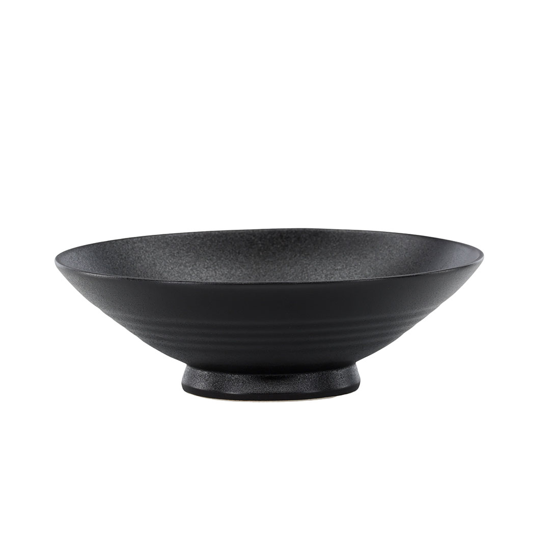 WabiSabi skål stærk porcelæn sort