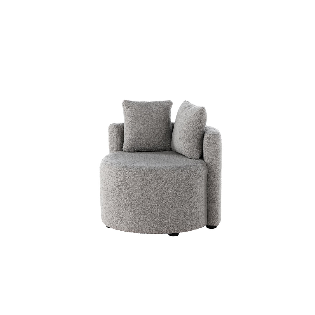 Venture Home - Kelso Kids 2-personers sofa - Grå teddy - 59Ã56Ã45 cm