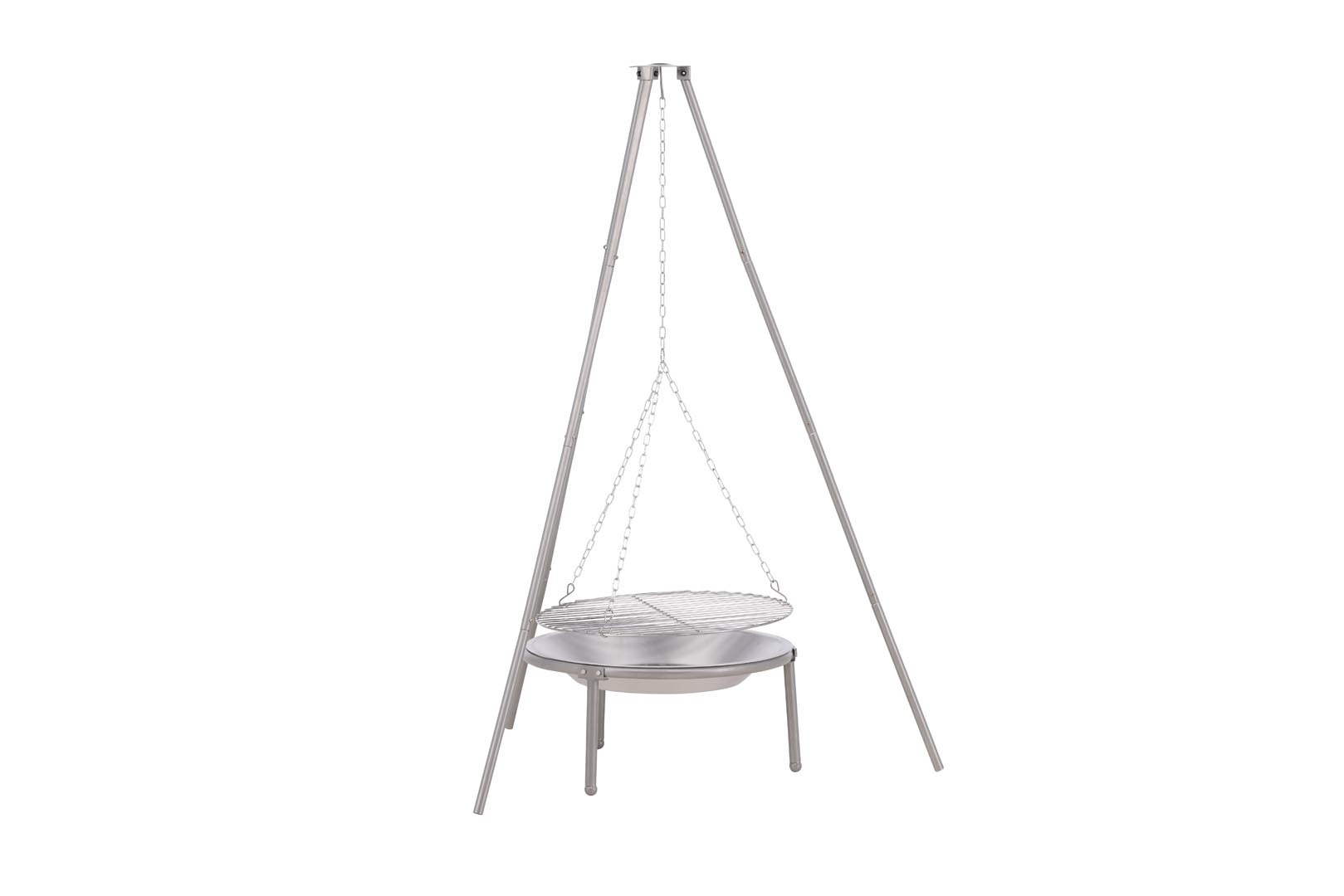 Venture Home - Ukunda Pejs/Grill i Stål - Sølvfarvet