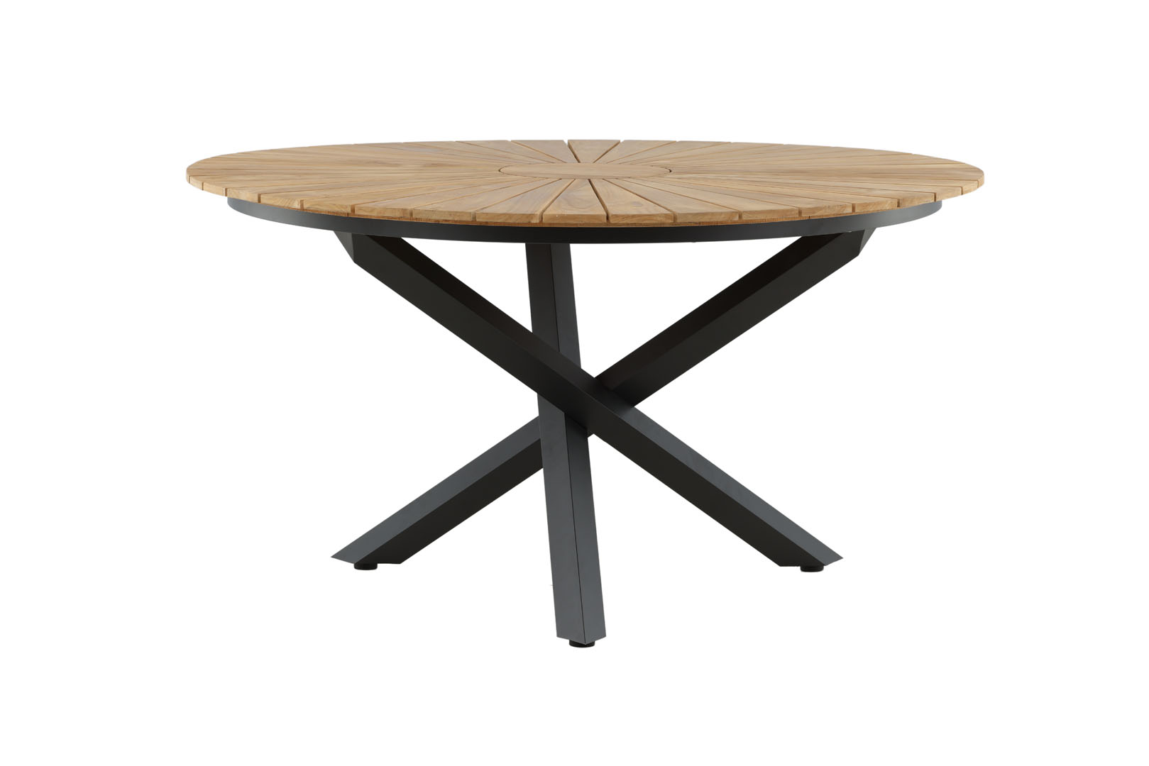 Rundt Mexico havebord Ø140 cm Flere varianter - Sort