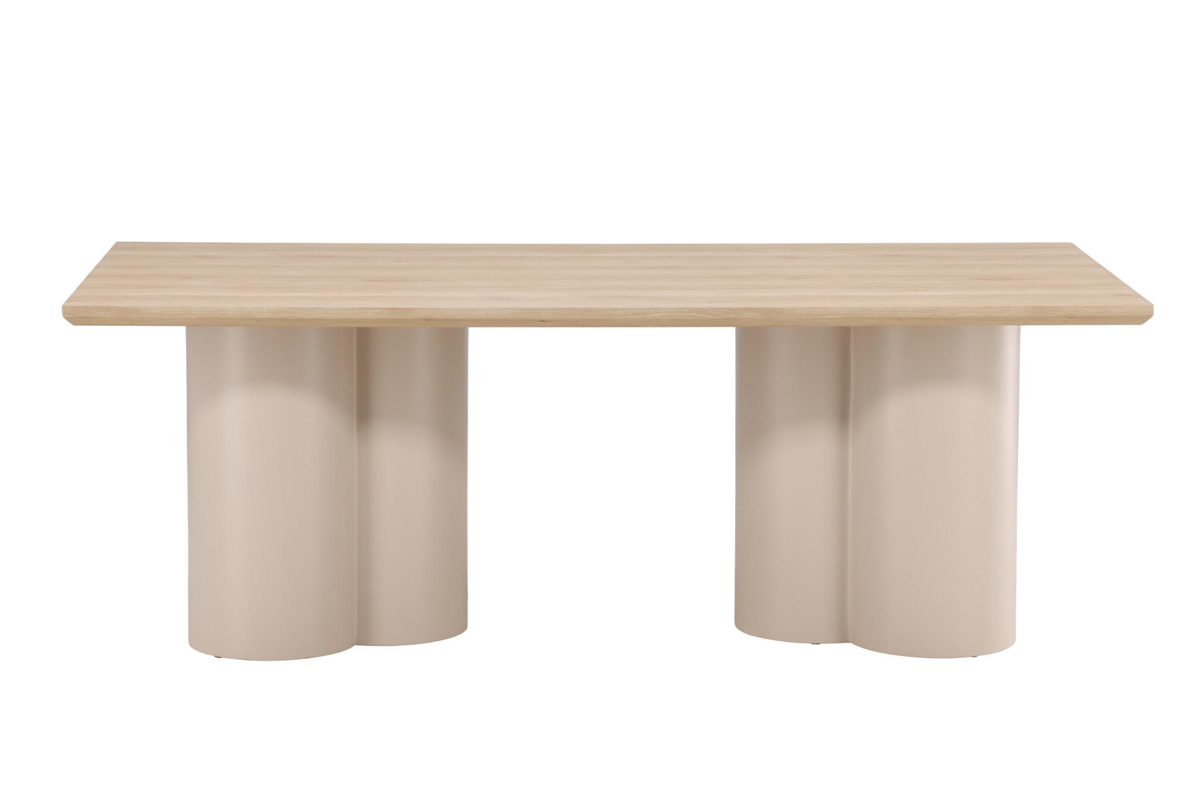 Olivia spisebord 100x210cm beige