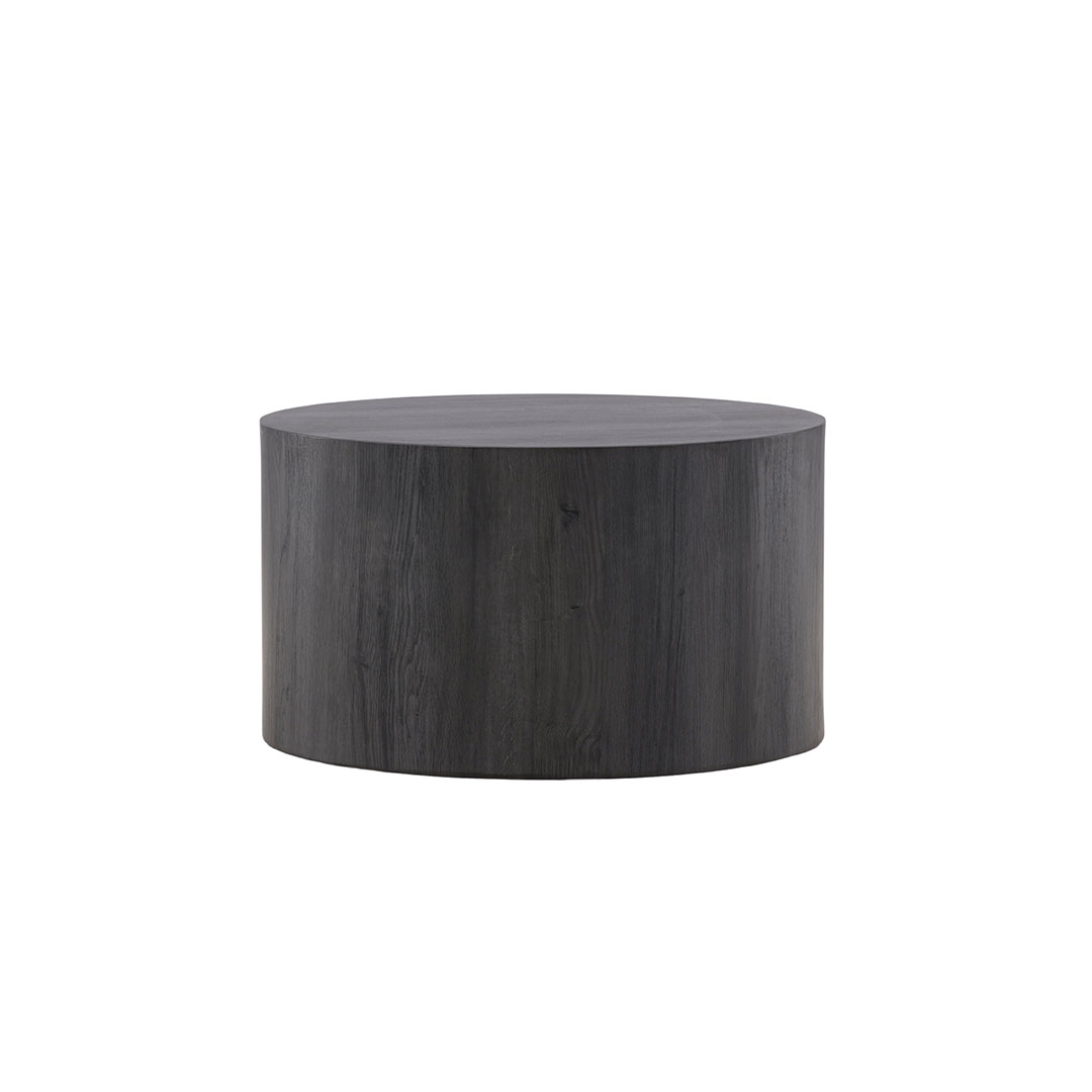 York sofabord Ø80cm sort billede