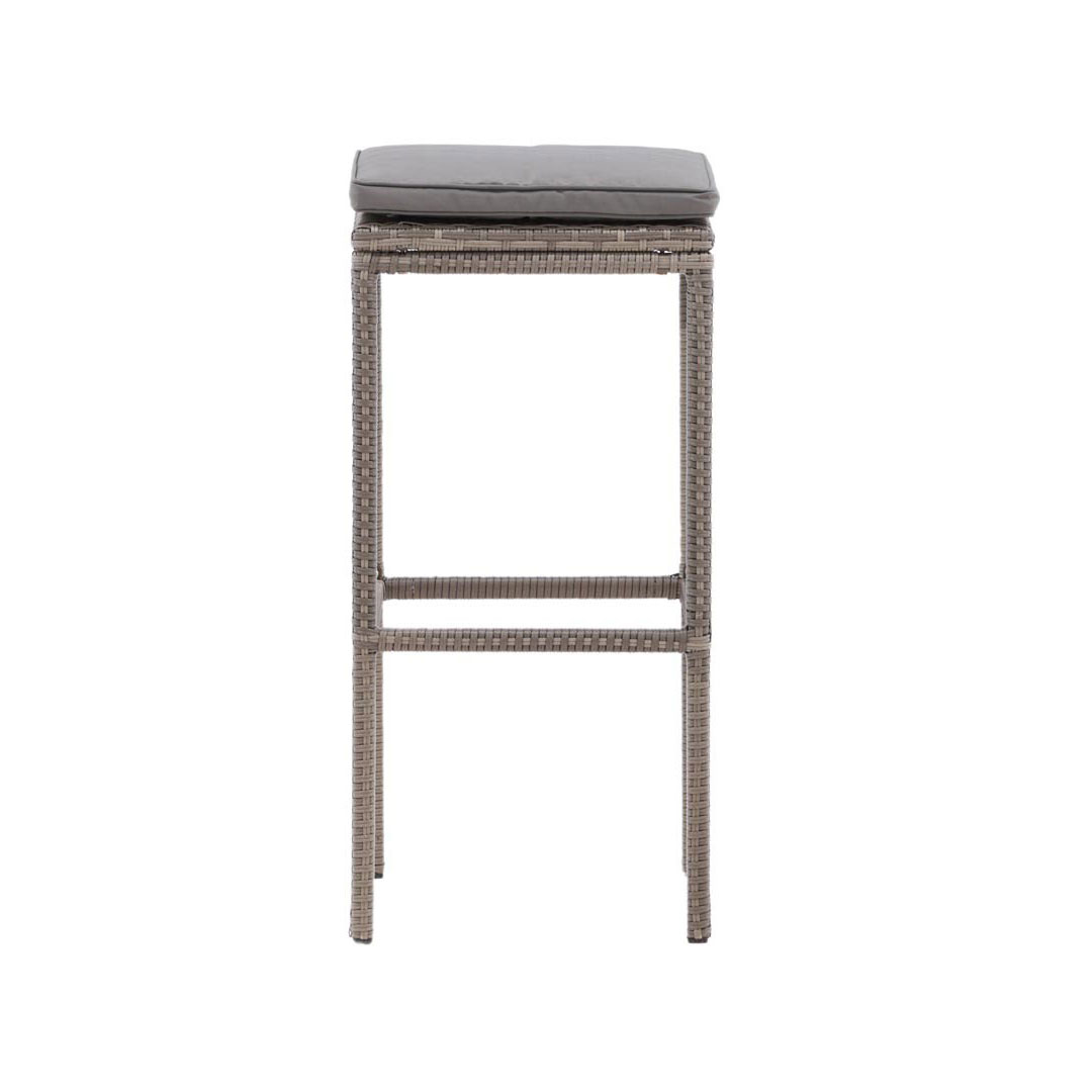 Alo have barstol inkl. hynde grå