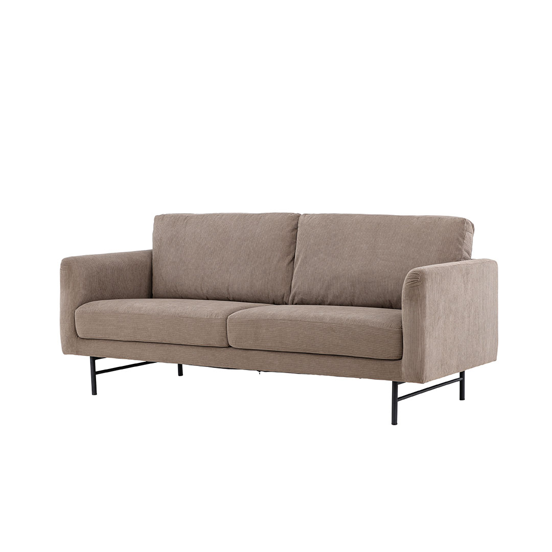 Sky sofa 3 personers brun billede