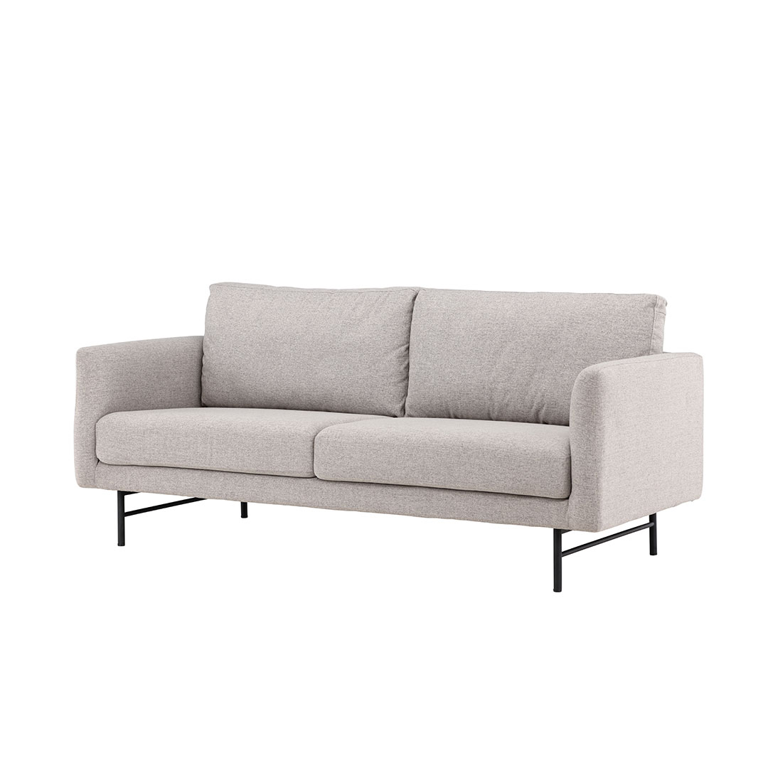 Sky sofa 3 personers brun billede