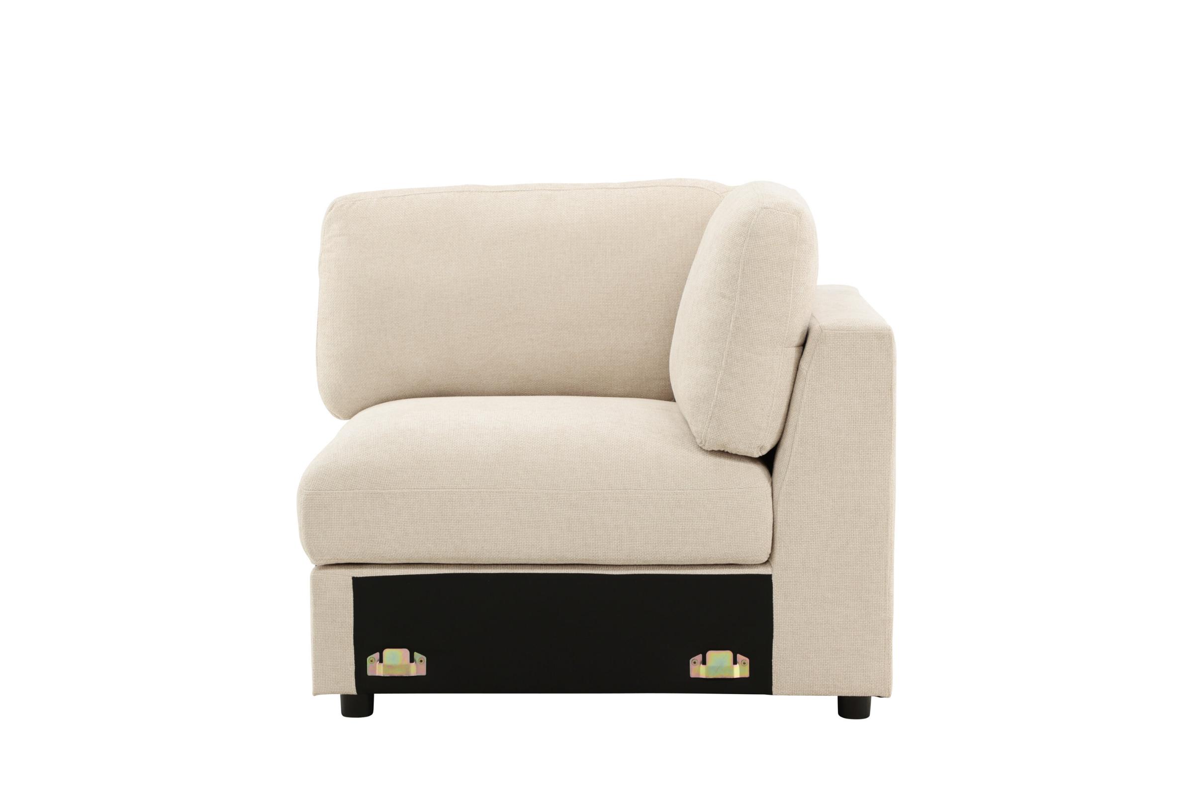 Salerno sofamodul hjørne HV beige