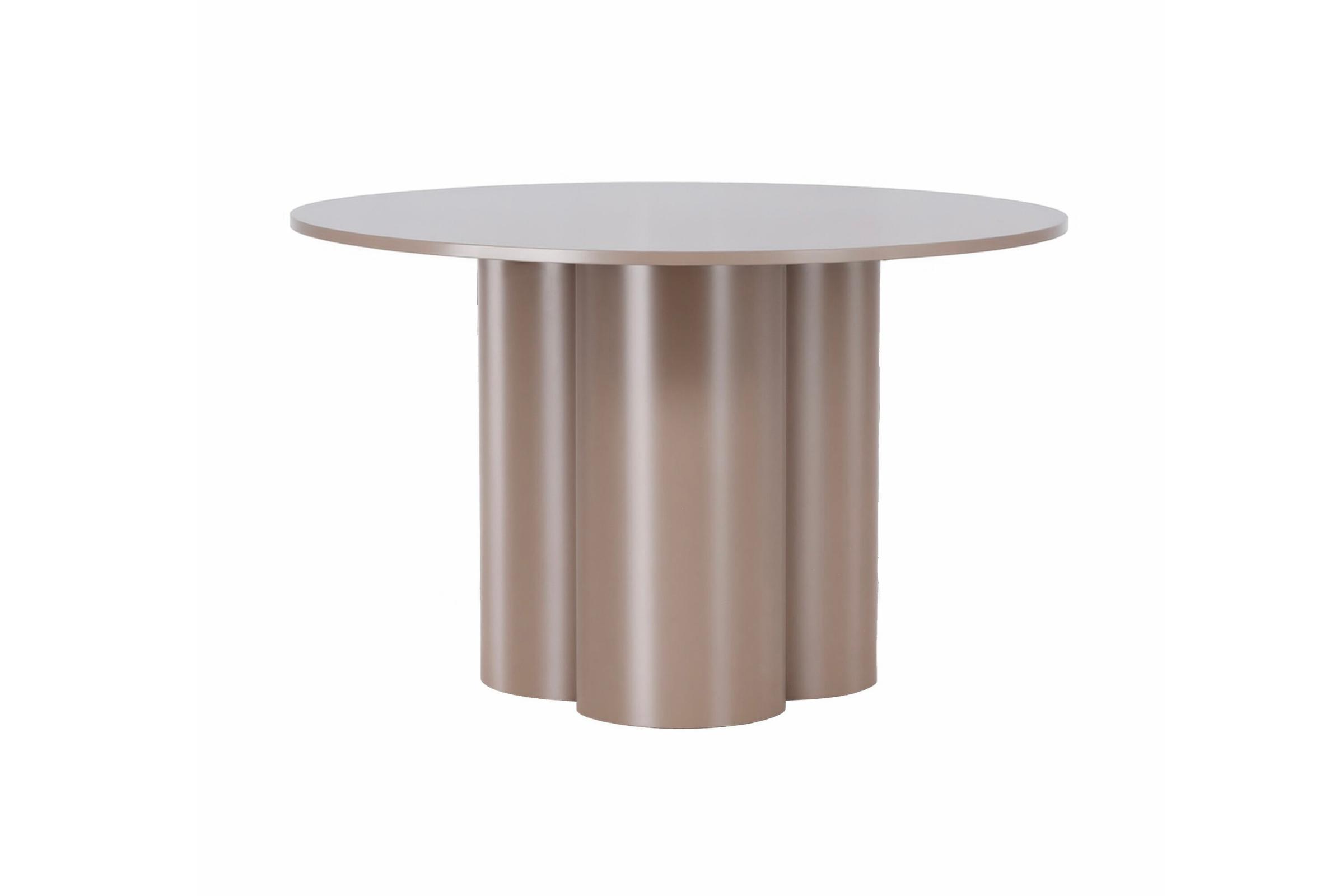 VENTURE HOME Olivia sofabord, rund - brun MDF (Ø80)