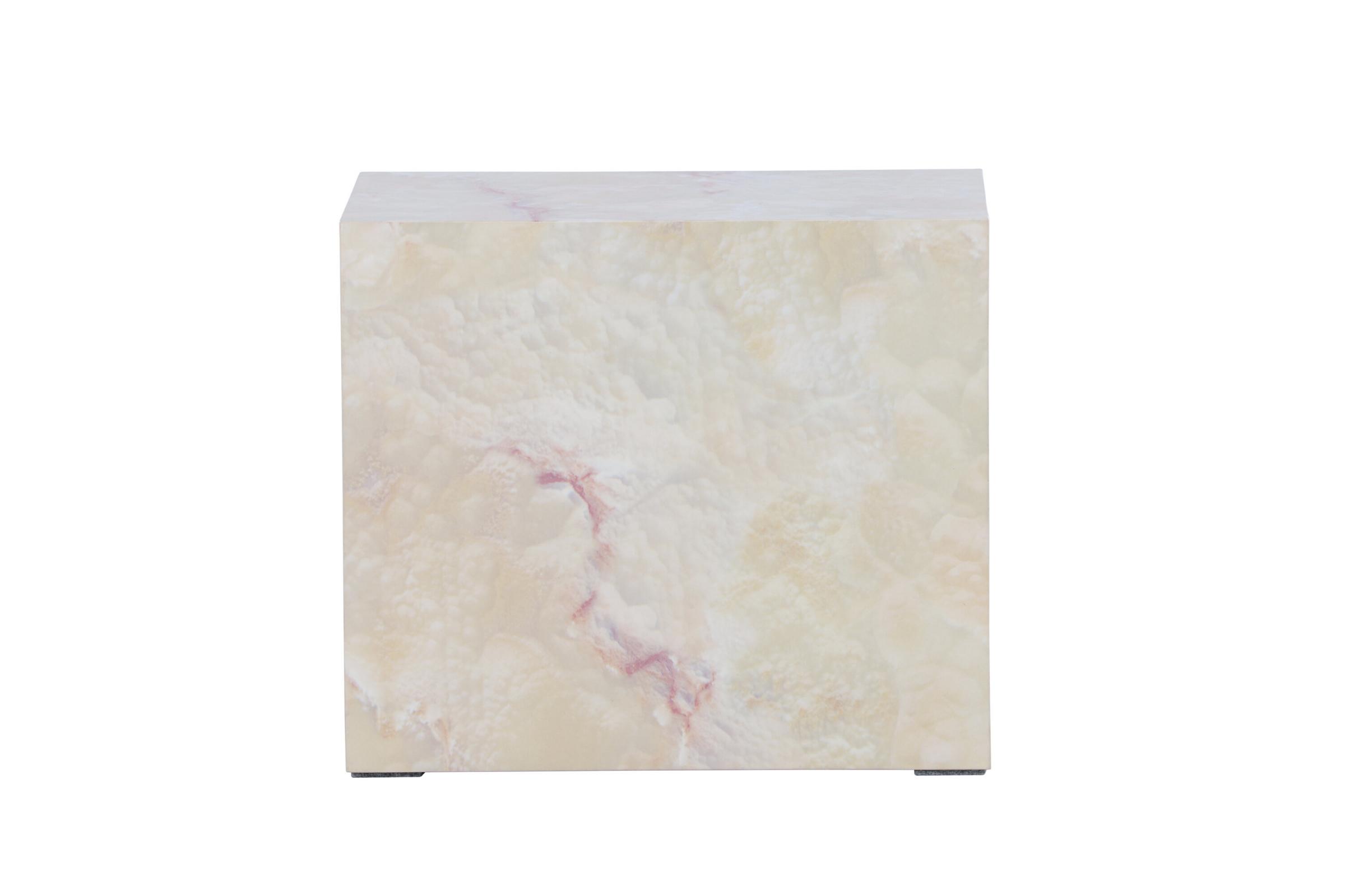 York sidebord, hvid, natbord beige