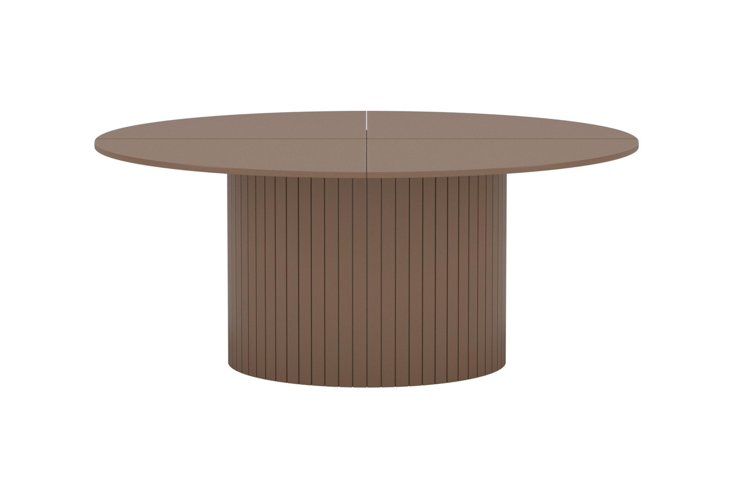 Härön spisebord Ø180cm brun
