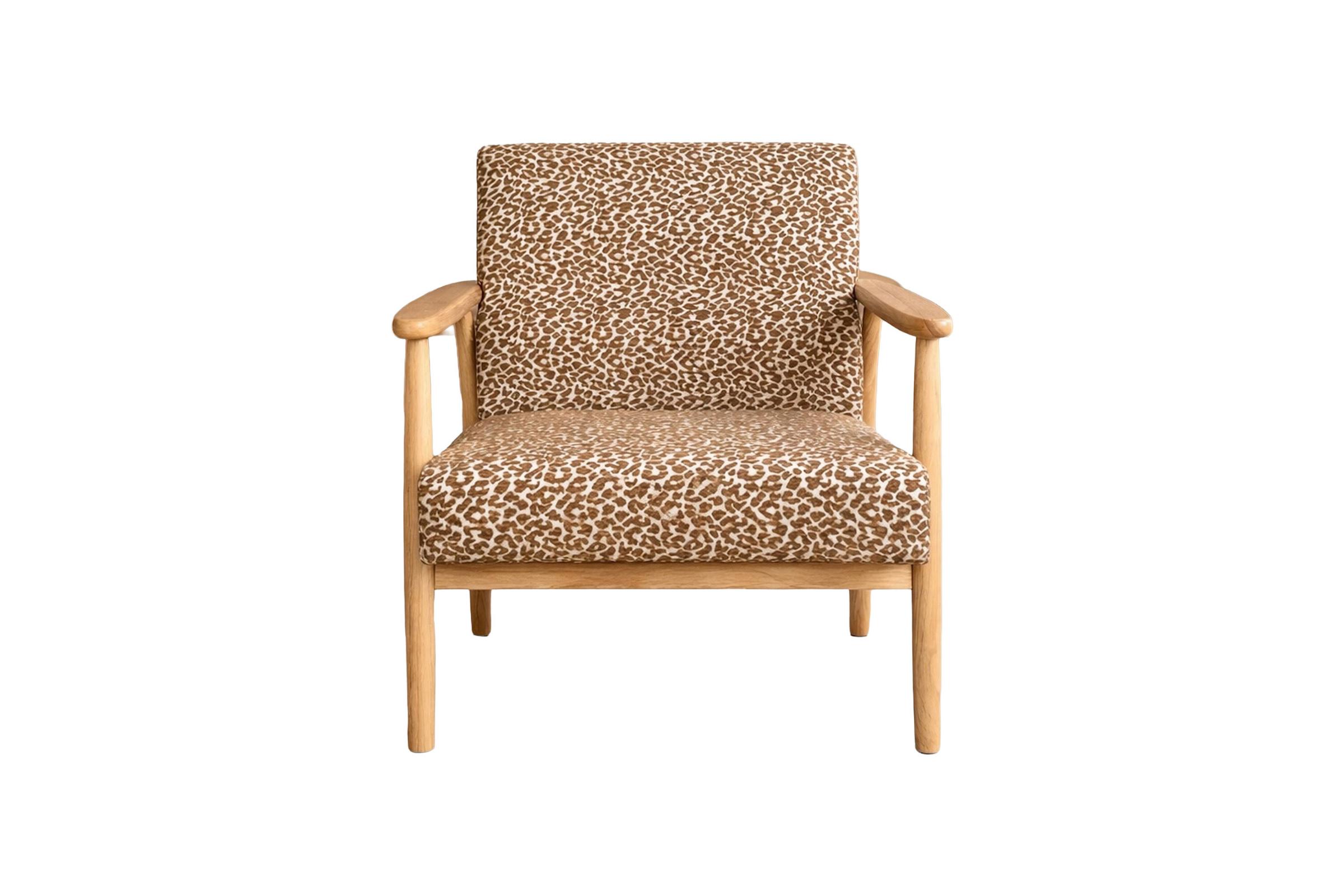 Venture Home Runbert Accent stol - Nature / Brown Fabric