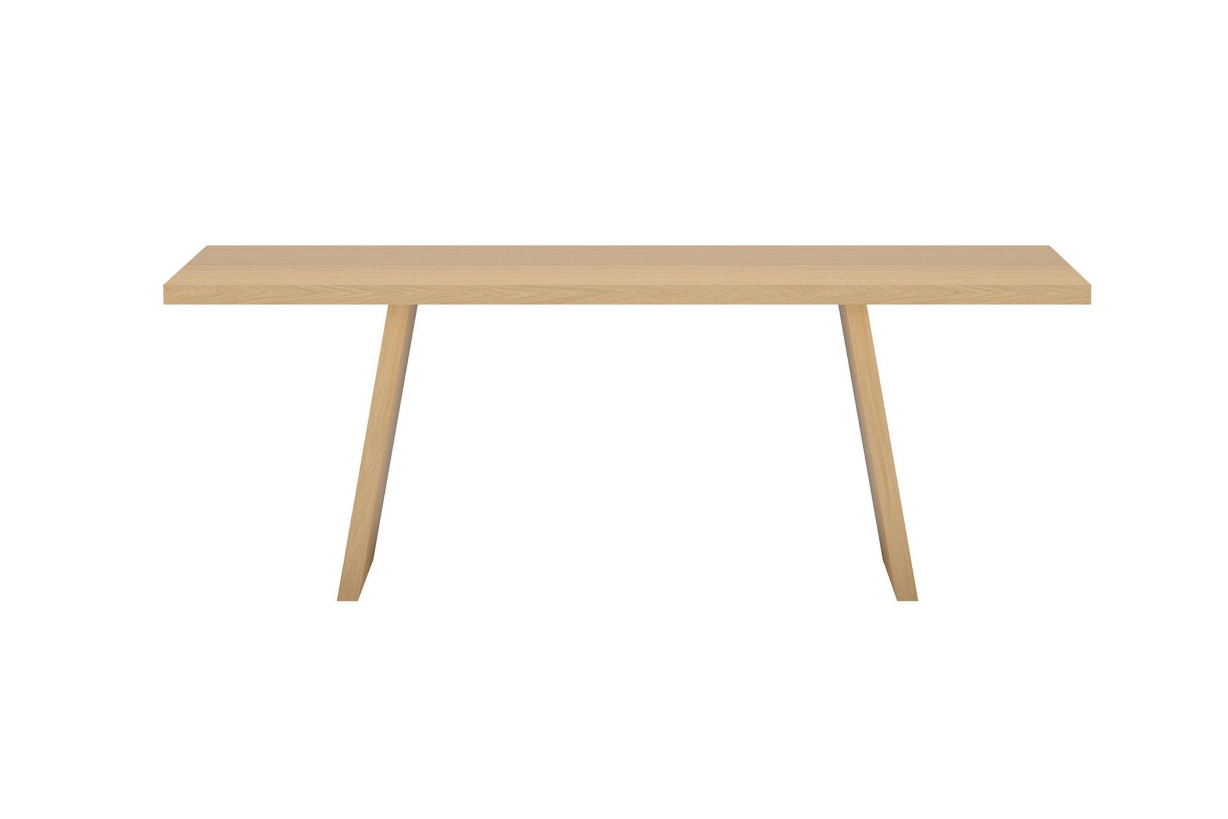 Logga spisebord 100x210cm natur