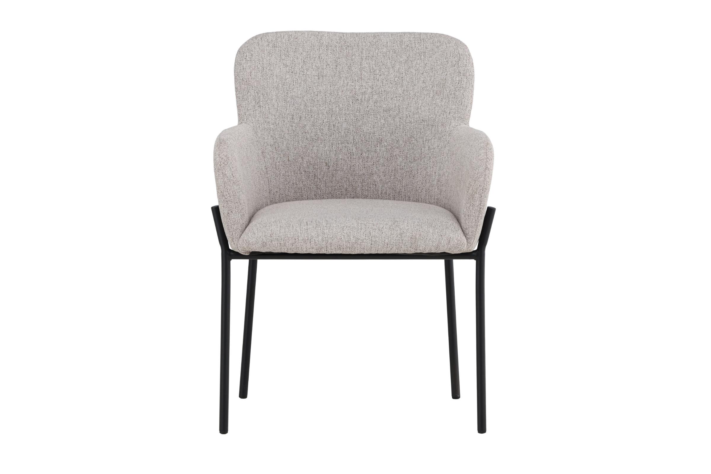Vätö spisestuestol armlæn beige