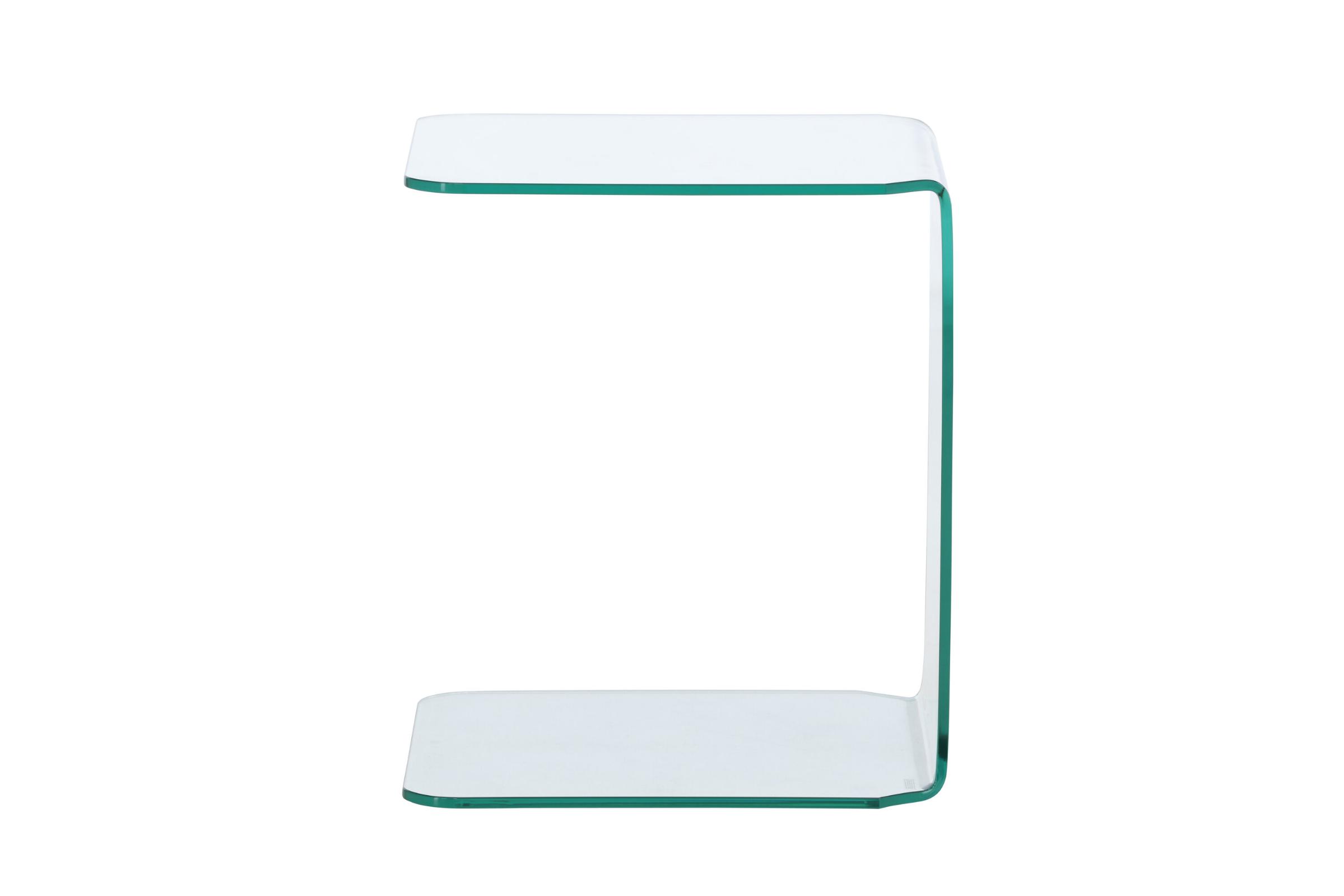 Telemark sidebord, glas klar