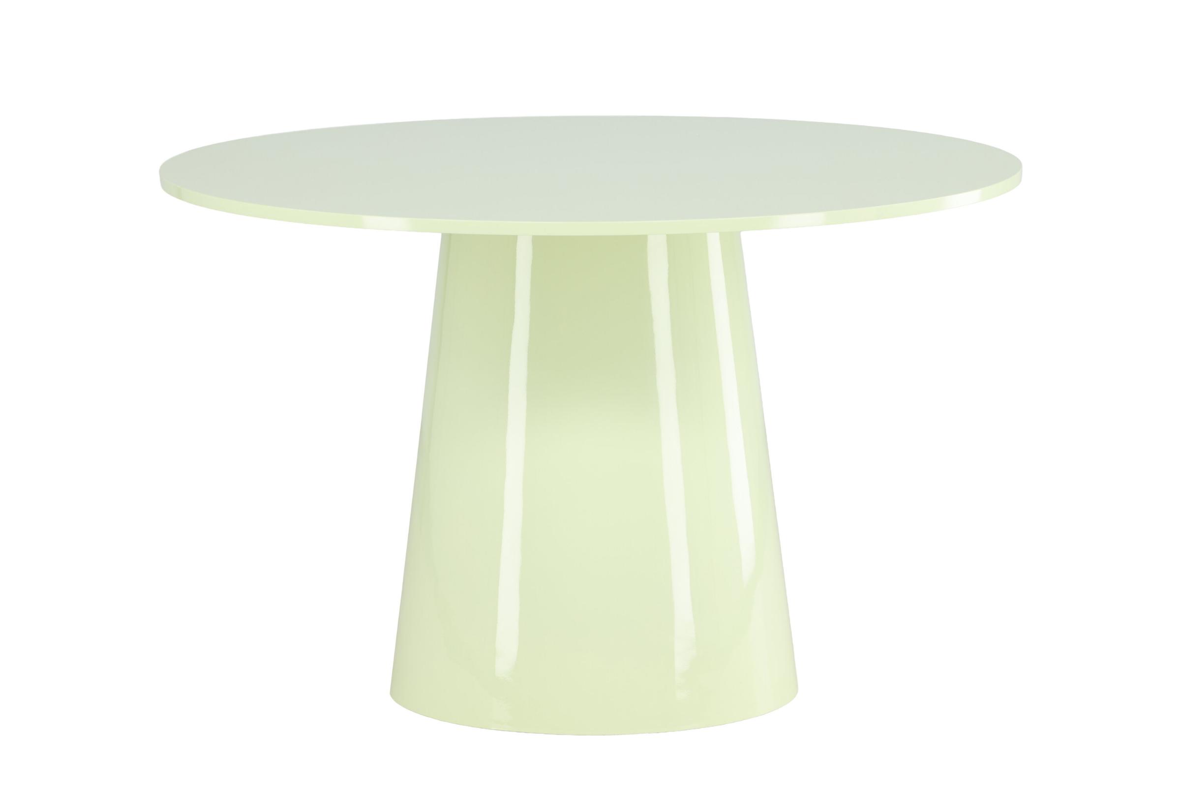 Lanzo spisebord Ø120cm lysegrøn